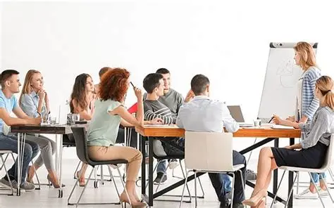 photo d'une formation avec une femme